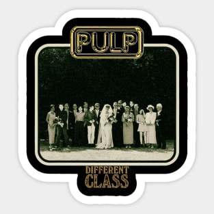 Pulp Different Class Sticker